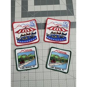 4 Americade 1996 1990 Lake George NY New York Touring Rally Motorcycle Patches